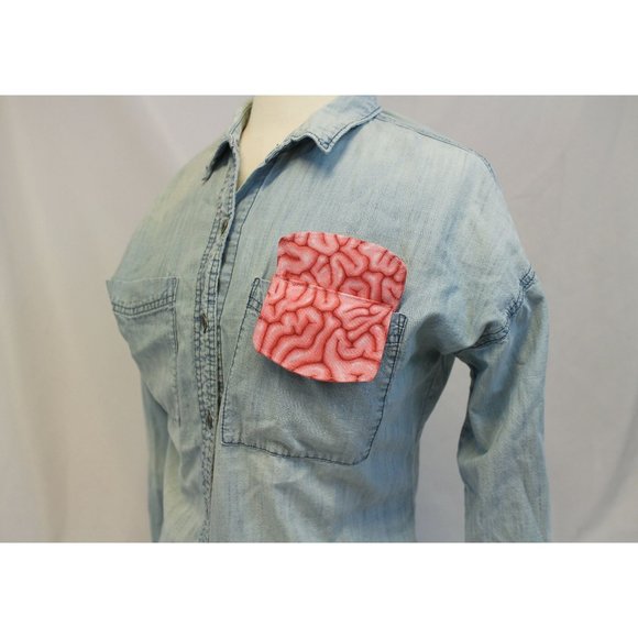 Brains POCKET Pen Insert, Organizer & Protector for Nurses, Doctors, Lab Coats - Picture 1 of 5